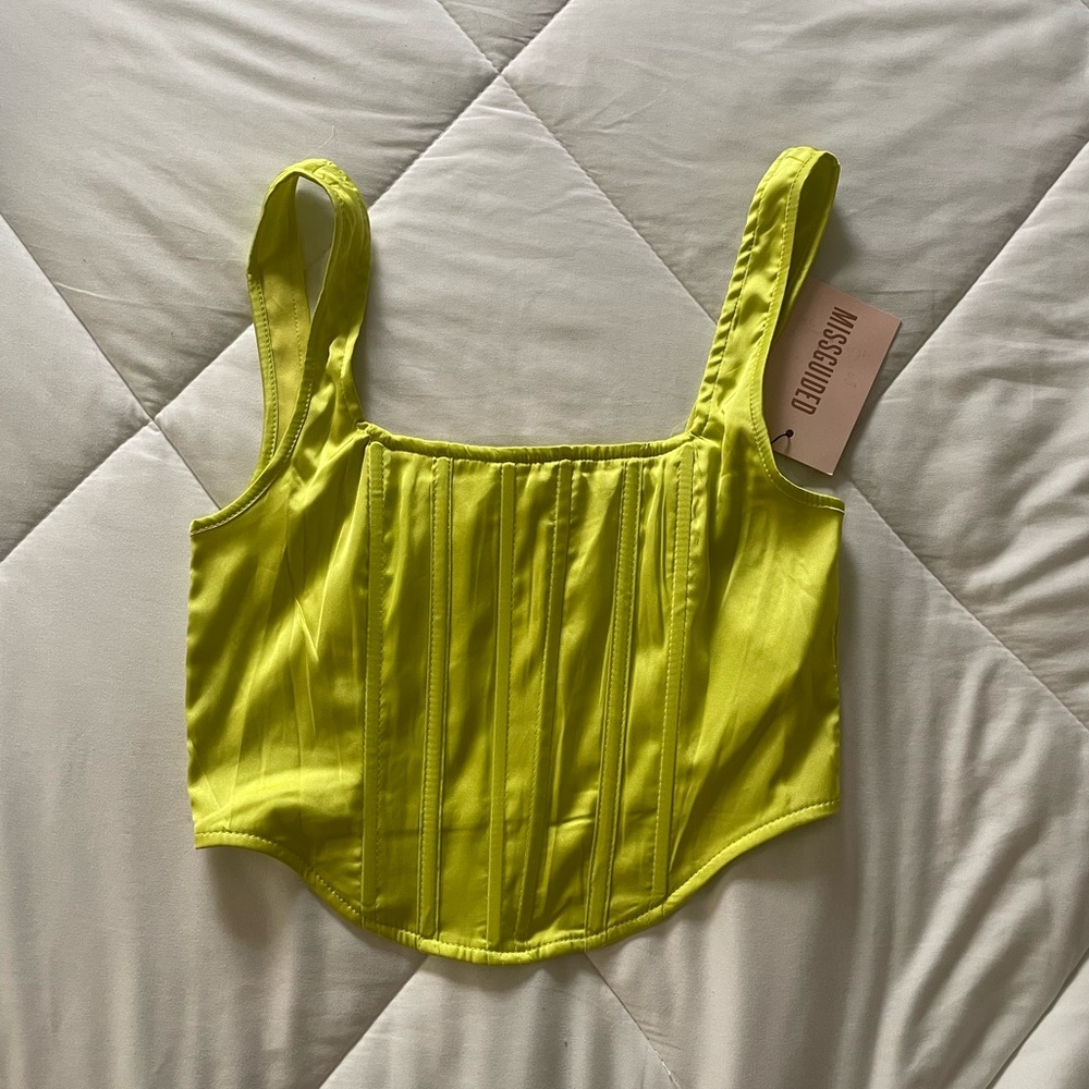 Missguided corset top